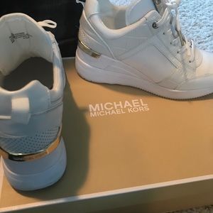 Michael Kors wedge sneakers